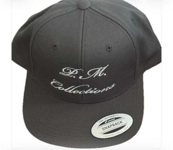 Premium Gray  P.M.Collections Snap Back Hat