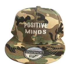 Positive Minds Camouflage Snapback Cap